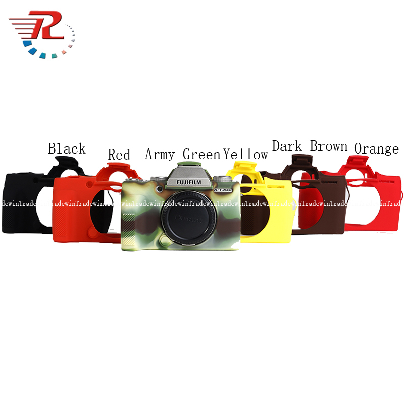 Fujifilm XT200 X-T200 ยางซิลิโคนอ่อนกล้องสําหรับ Fujifilm XT200 X-T200