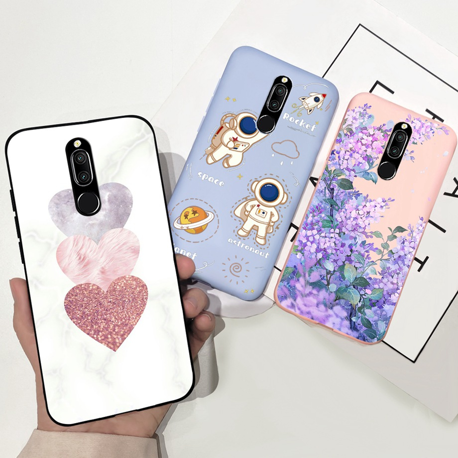 เคสซิลิโคนนิ่ม ลายนักบินอวกาศ ดอกไม้ หัวใจ สําหรับ Huawei Nova 2i RNE-L21 RNE-L22 2023 Huawei Nova2i