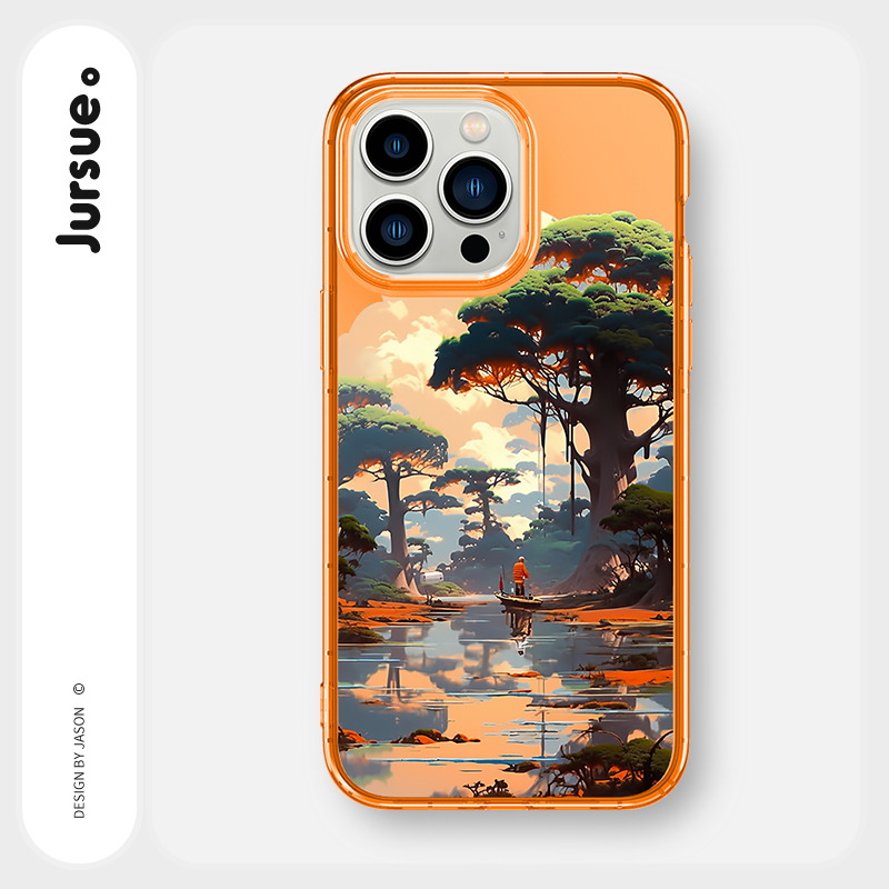 JURSUE เคสไอโฟน เคสซิลิโคนนุ่มกันกระแทกใสน่ารักตลก เคสโทรศัพท์ Compatible for iPhone 16 15 14 13 12 11 Pro Max SE 2020 X XR XS 8 7 Plus xsmax 7plus 8plus พลัส Y4202
