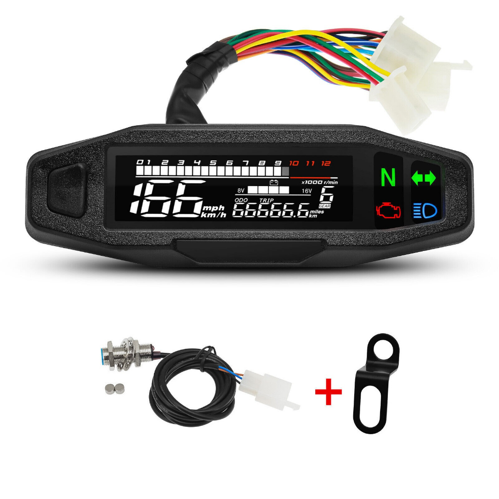 เครื่องวัดความเร็วรอบดิจิทัล RPM ขนาดเล็ก สําหรับรถจักรยานยนต์ ktm EXC 250 rusi KR200