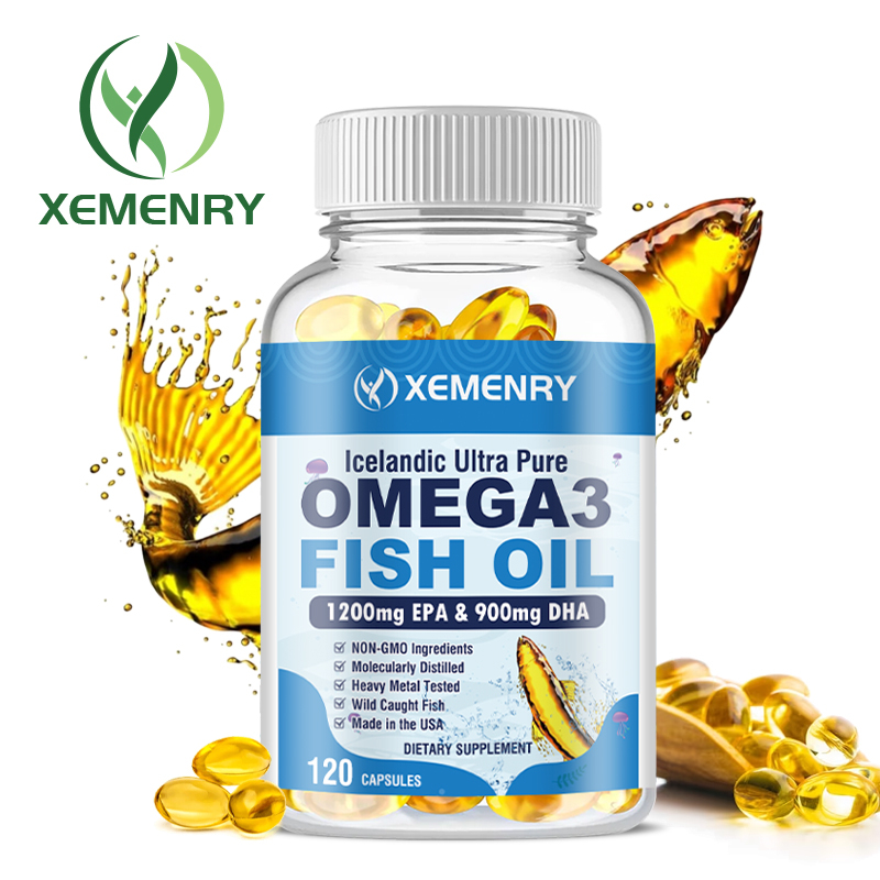Omega3 น้ํามันปลา ประกอบด้วย EPA & DHA สมอง ข้อต่อ ผิวหนัง