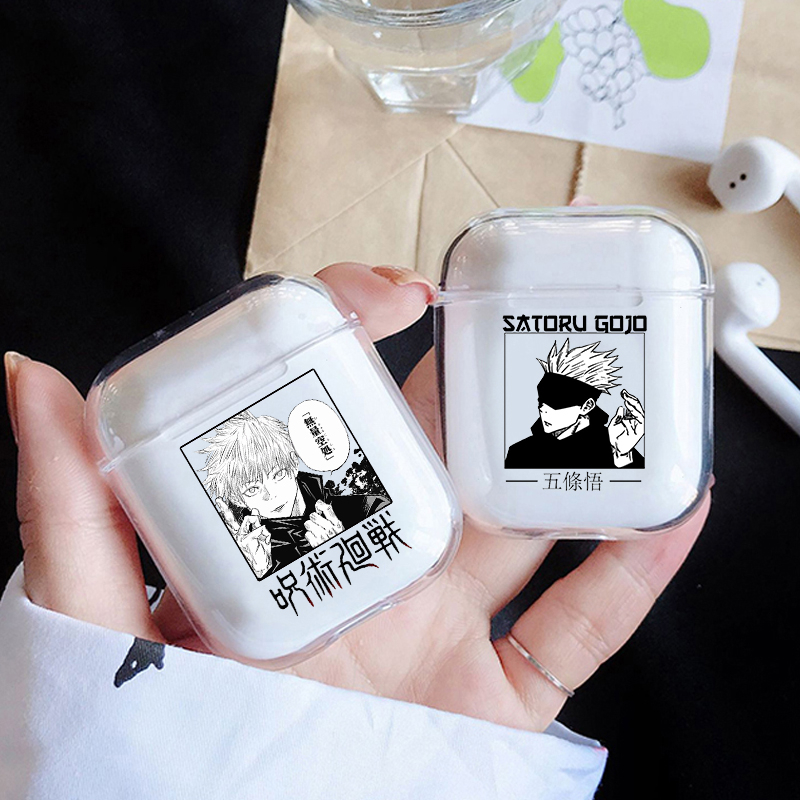 เคสหูฟัง ลายการ์ตูนอนิเมะ Ryomen Sukuna Gojo Satoru Jujutsu Kaisen สําหรับ AirPods