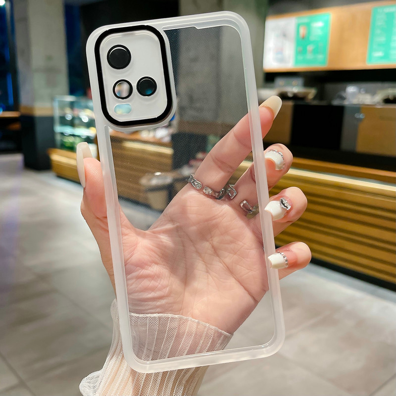 เคสโทรศัพท์มือถือแบบนิ่ม ใส สําหรับ Vivo V30 Y78 Y17S V29e V29 Y51 Y31 Y35 Y22 Y16 Y02 Y21 Y36 Y27 Y