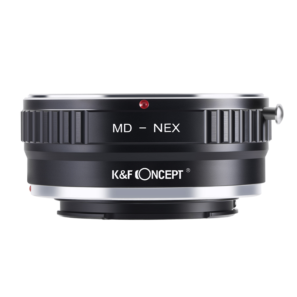K & F Concept อะแดปเตอร์สําหรับเลนส์ Minolta MD MC ไปยังกล้อง Sony E-Mount A7R2 A7M3 A7S