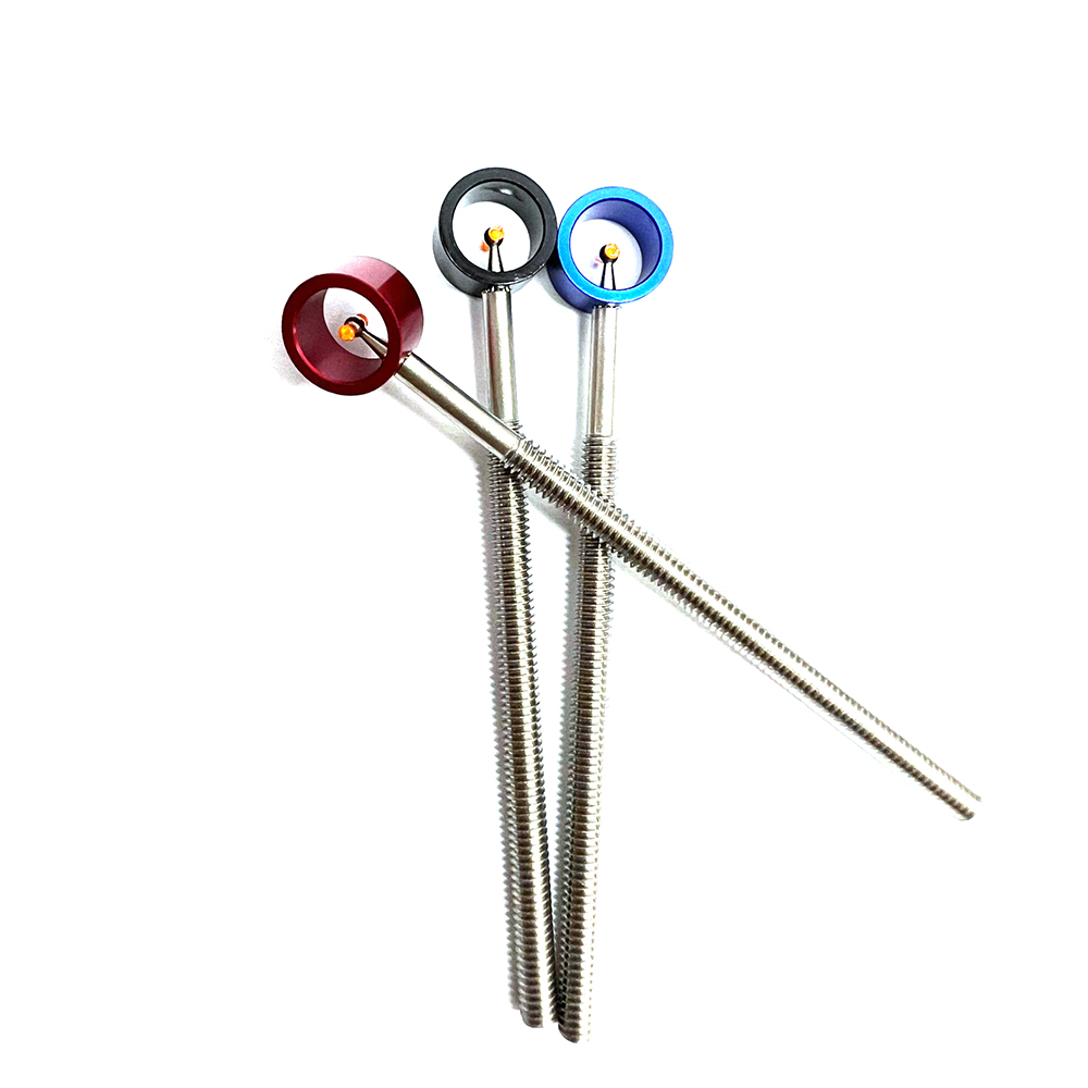 ยิงธนู Sight Pin โลหะ Sight 8-32 Unc สกรูด้ายเหมาะสําหรับ 6/9 นิ้ว Recurve Bow อุปกรณ์เสริม