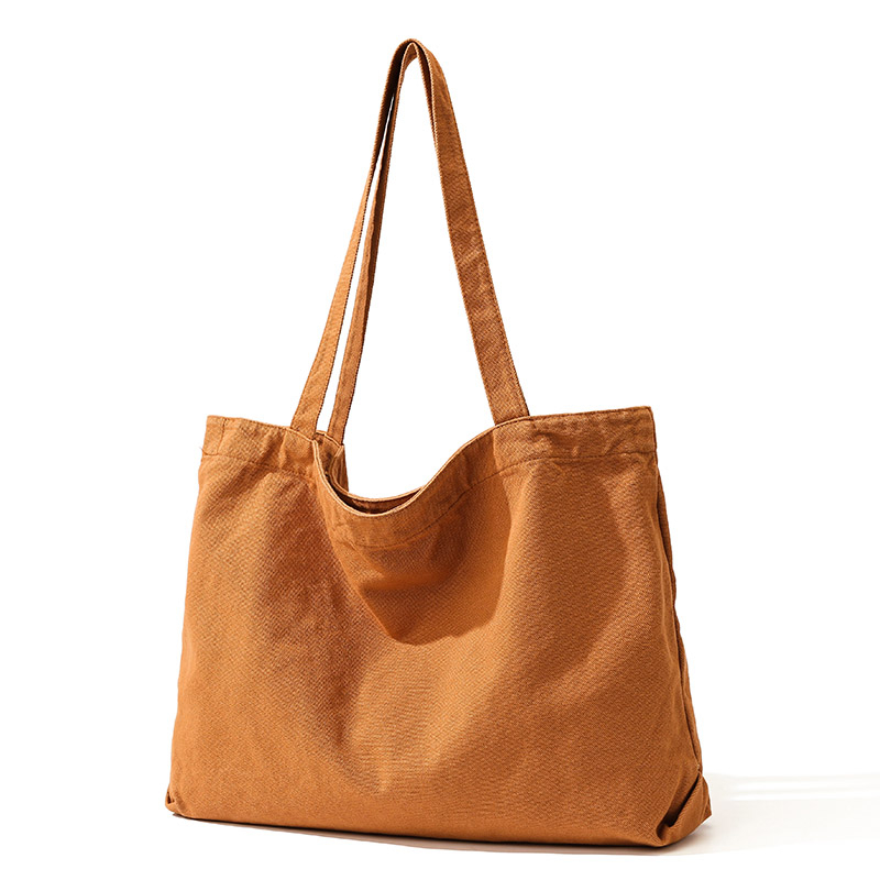 Tote Bag Prettyzys 2023 Korean Large capacity Shopping Canvas Bag  For Women