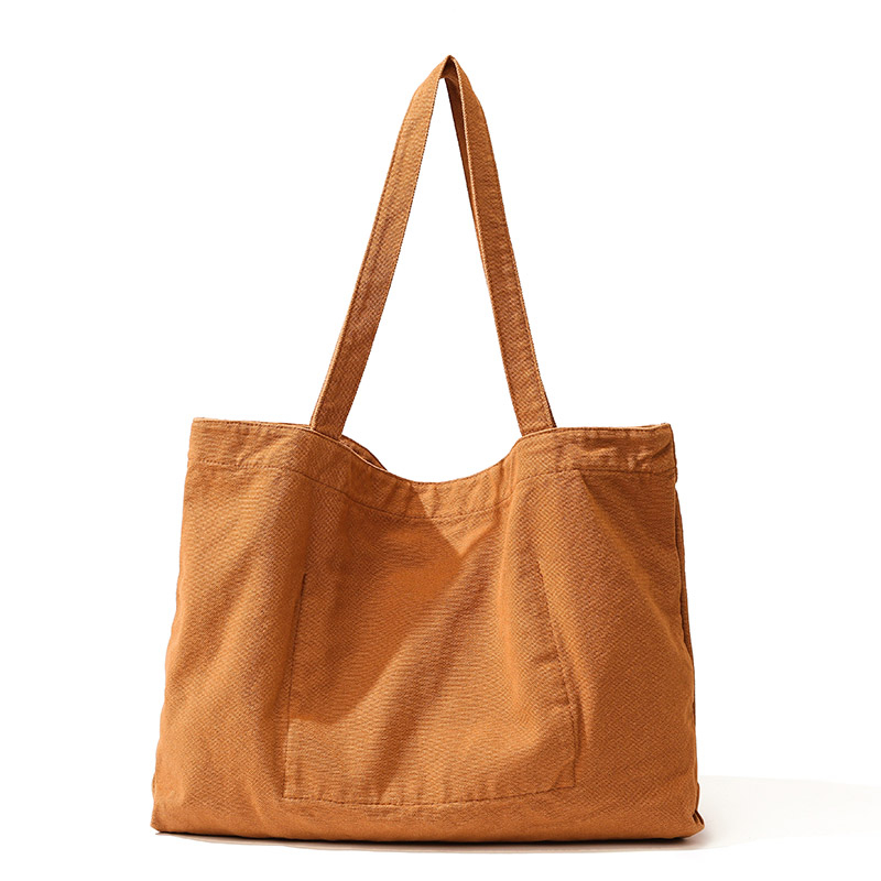 Tote Bag Prettyzys 2023 Korean Large capacity Shopping Canvas Bag  For Women
