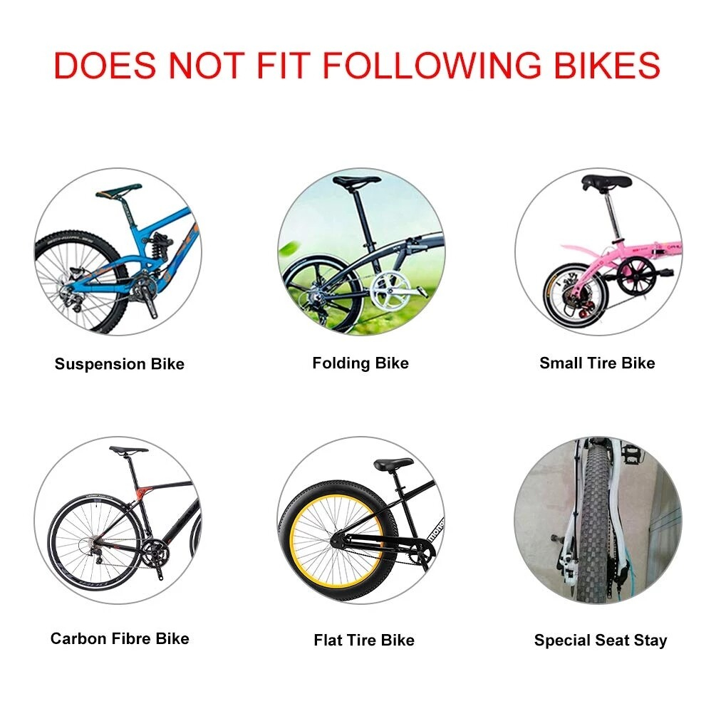 ROCKBROS แร็คปลดเร็ว พร้อมบังโคลนหลัง รับน้ําหนักได้ 110-165 ปอนด์ สําหรับจักรยานเสือภูเขา - รูปที่ 6