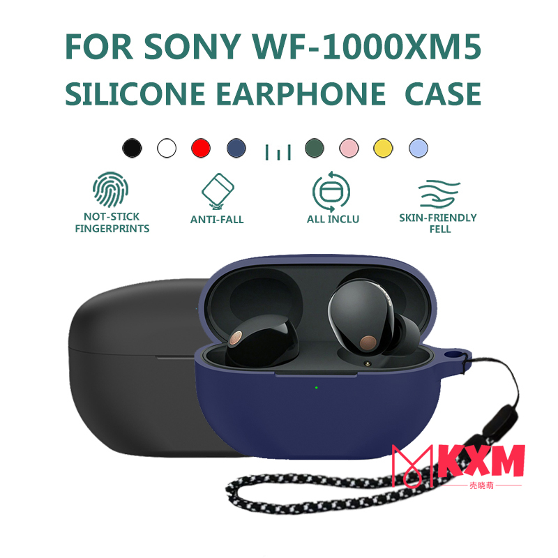 SB00 FOR Sony wf-1000xm5 case / wf-1000xm4 case / LinkBuds S case Silicone Case series Dust-proof Pr