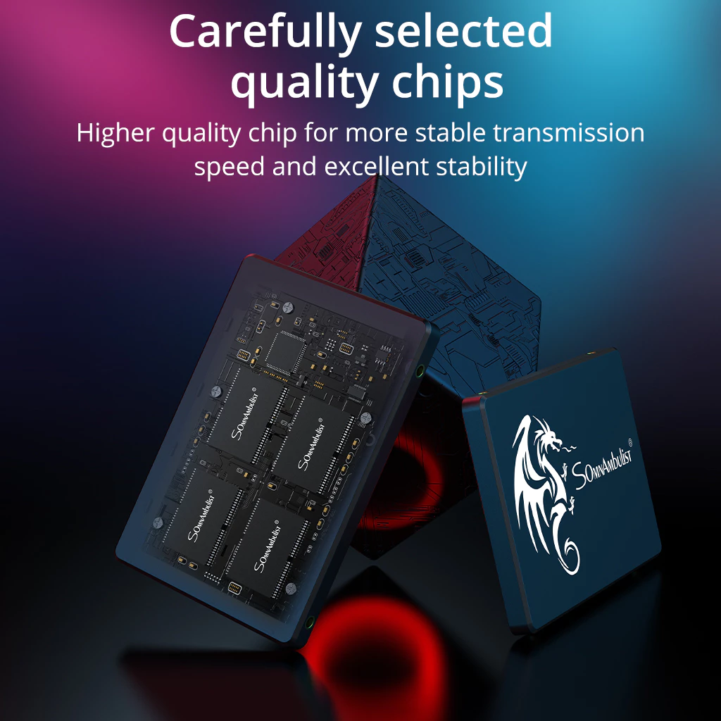 SomnAmbulist SSD 2.5 SATA III 6Gb/s 240GB/256GB/480GB/512GB thumbnail 5