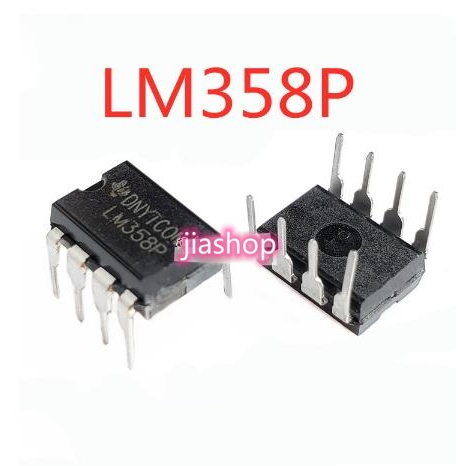 10pcs LM358P DIP8 LM358 DIP LM358N DIP-8 358P ใหม่และต้นฉบับ ICjiashop