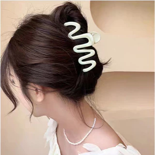 กิ๊บติดผม เกาหลี หลายสี ลําแสง ขนาดใหญ่ ที่จับ เครื่องประดับผม สําหรับผู้หญิง