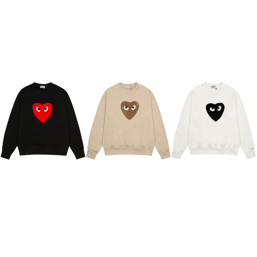 เสื้อกันหนาวแขนยาว คอกลม ผ้าฝ้าย ลาย All-in-One Love Terry Xinjiang 350 กรัม แฟชั่นฤดูใบไม้ร่วง สําหรับผู้ชาย และผู้หญิง