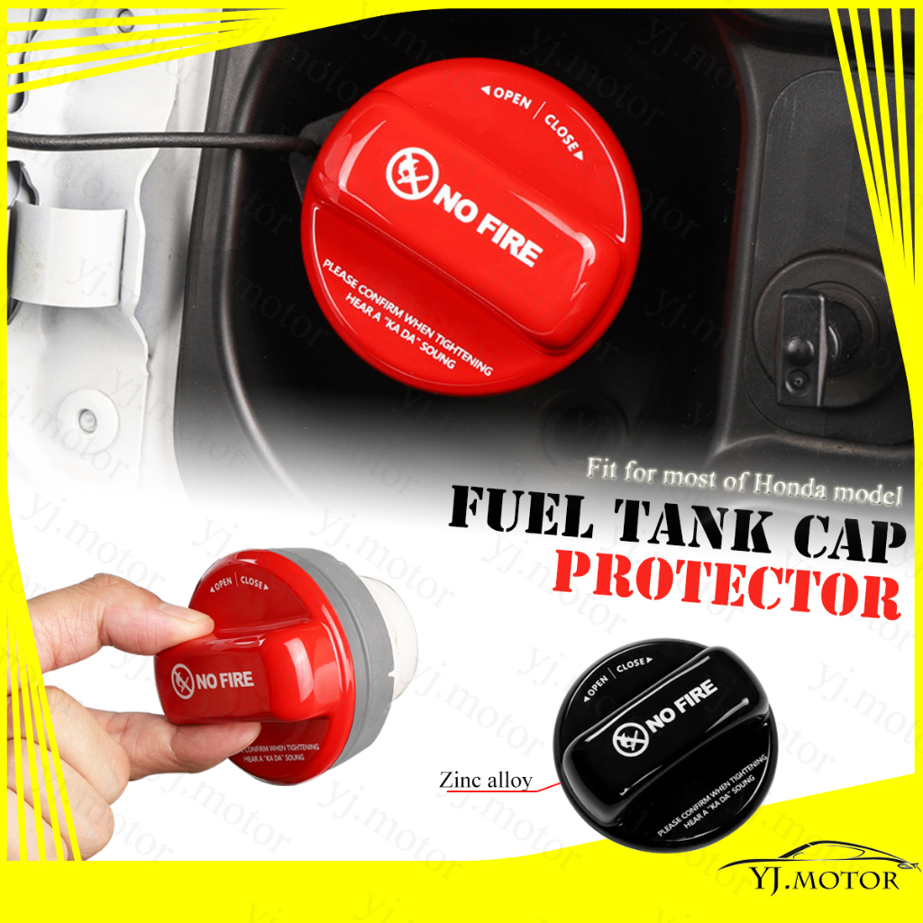 ฝาครอบถังน้ํามันเชื้อเพลิง โลหะผสมสังกะสี สําหรับ Honda City Civic HRV Accord BRV Brio CRV