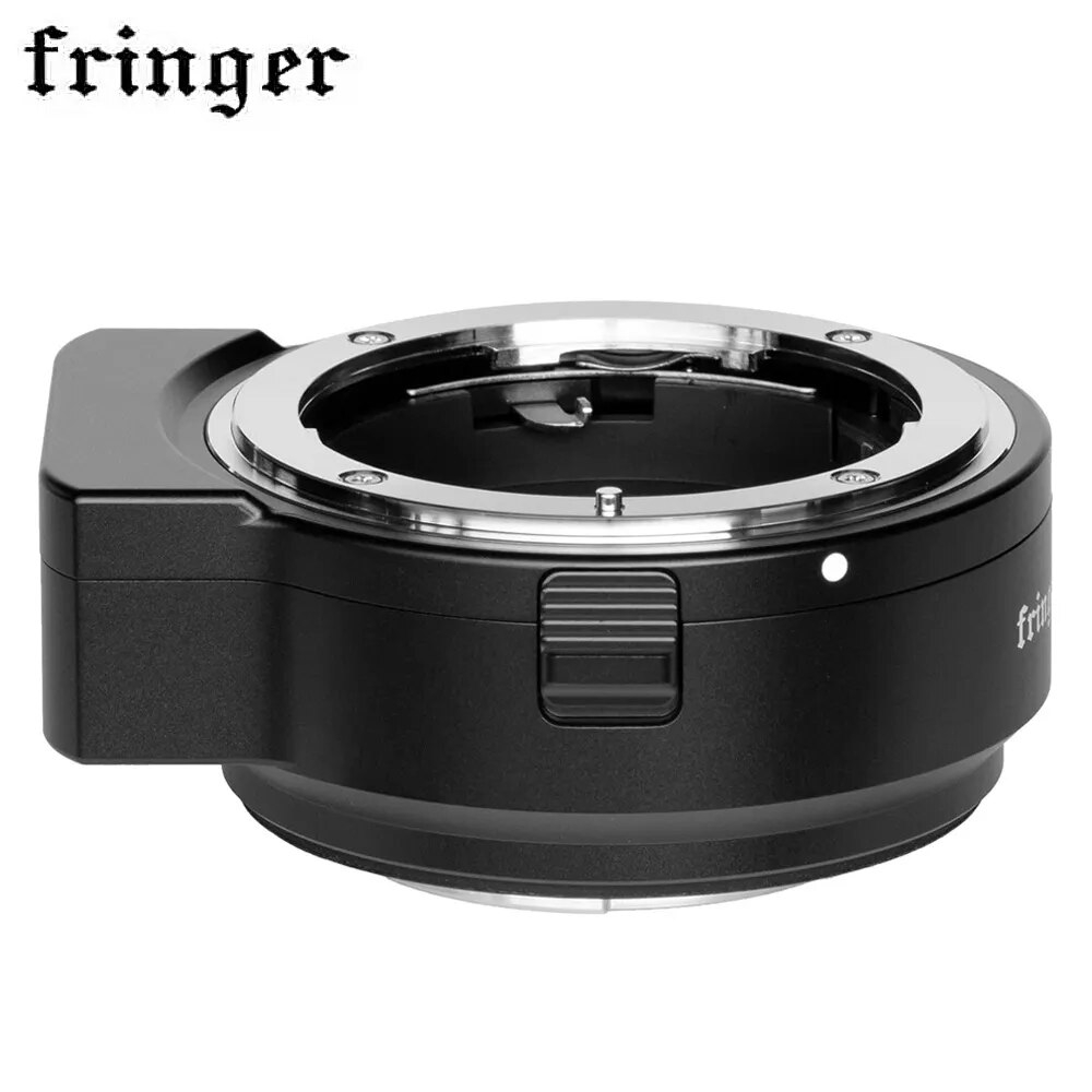 Fringer NF-FX II อะแดปเตอร์เมาท์ขาตั้งกล้องโฟกัสอัตโนมัติ รูรับแสงอิเล็กทรอนิกส์ในตัว เข้ากันได้กับเลนส์ Nikon F เป็นกล้อง Fujifilm X
