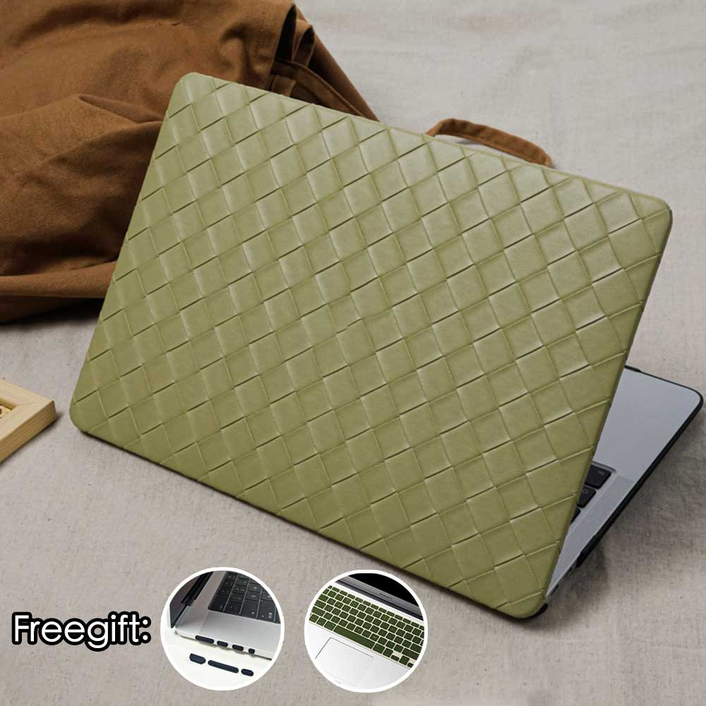 เคสหนัง ลายอะโวคาโด สีเขียว พร้อมที่ครอบคีย์บอร์ด สําหรับ Macbook M2 Air13.6 15 นิ้ว A2681 A2941 Air M1 2020 A2337 A2179 A1932 Air13 A1466 Pro13 14 16 M1 M2 A2338 A2779 A2780