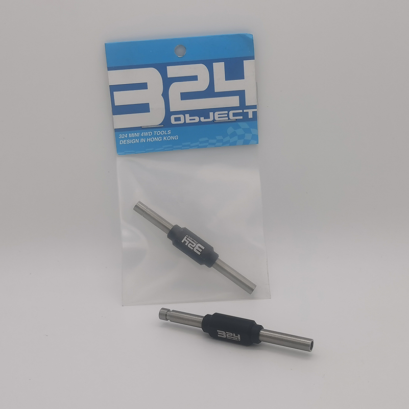 324 Mini Tamiya สี่ล้อไดรฟ์เครื่องมือ 4 มม./4.5 มม.Double-Ended Nut Socket Hexagon Lock Nut ประแจ