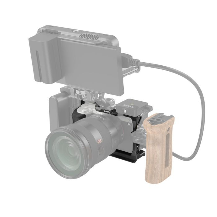 Smallrig กรง พร้อมมือจับด้านข้าง สําหรับกล้อง Sony Alpha 7C 3212B A7C