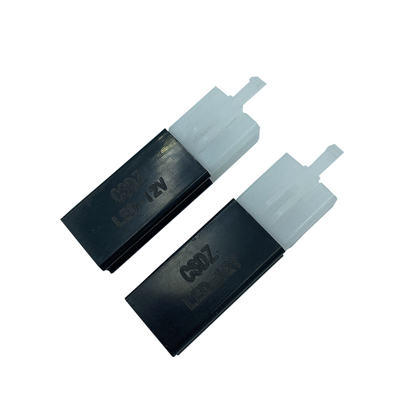 หลอดไฟเลี้ยว LED 12V 2 สาย 3 สาย 2 ปลั๊ก 3 ปลั๊ก สําหรับยานพาหนะ รถจักรยานยนต์ไฟฟ้า