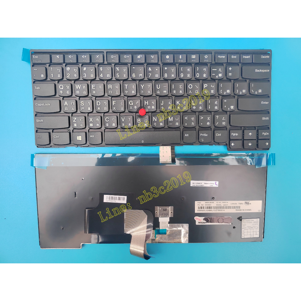 คีย์บอร์ด แบบดั้งเดิม สไตล์จีน สําหรับ Lenovo IBM T440 T450 T460 E431 E440 L440 L450 L460 L470