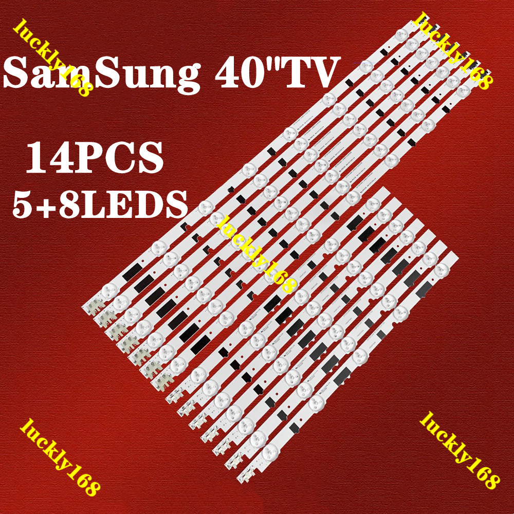 ใหม่ แถบไฟแบ็คไลท์ทีวี LED สําหรับ SamSung 40 นิ้ว TV D2GE-400SCA-R3 UA40F5500 2013SVS40F UE40F6400 