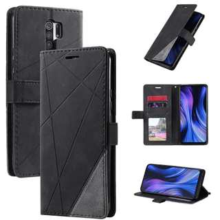 เคส Case for Redmi Note 15 14 Pro Plus 13 12 Pro+ 5G 15C 13C 11 11s 4G เคสฝาพับ เคสเปิดปิด โทรศัพท์มือถือ หนัง PU ซิลิโคน TPU นิ่ม กันกระแทก พร้อมช่องใส่บัตร และสายคล้อง สําหรับ Splice Leather Flip Cover Wallet Hand Strap FGPJ