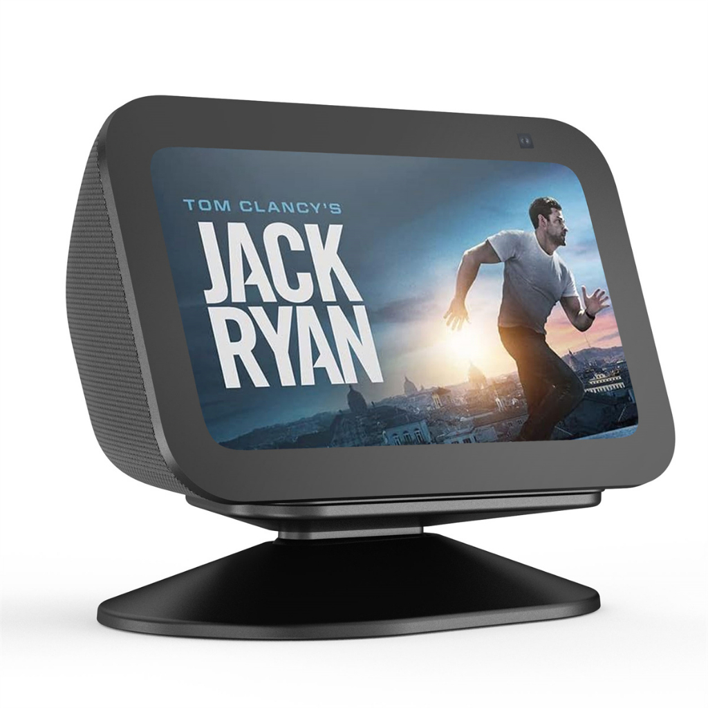 Sokusin ขาตั้งแม่เหล็ก สําหรับ Echo Show 5 (3rd Gen) พร้อมฟังก์ชั่นหมุน ด้านหน้า ด้านหลัง ปรับได้ แล