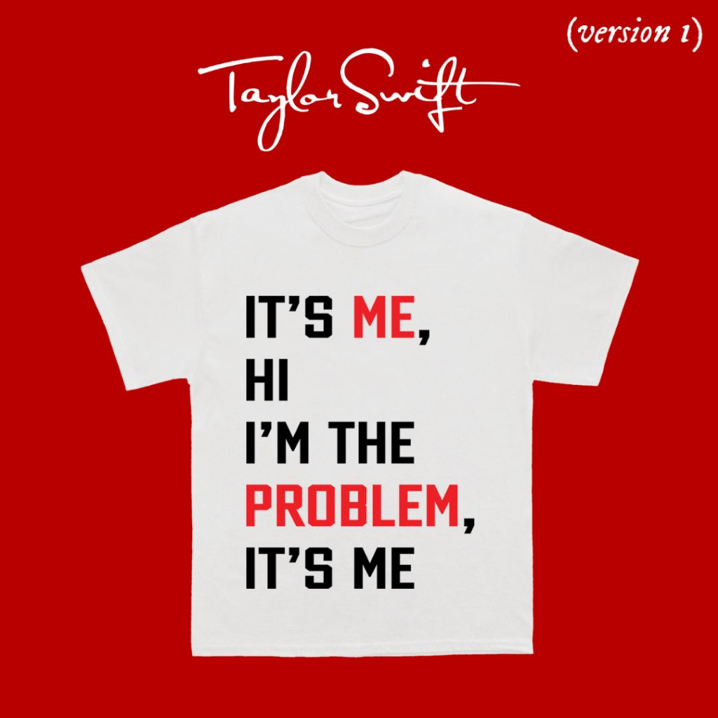 เสื้อยืดTaylor Swift ไม่จำกัดเพศ ราคาถูก ฝ้าย 100% ขนาด S-5XL