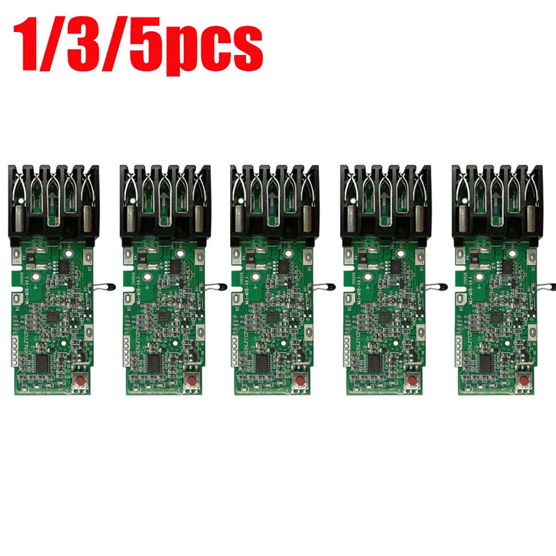 1/3/5 ชิ้นสําหรับ Milwaukee 18V PCB Board เครื่องมือไฟฟ้าเปลี่ยนแบตเตอรี่ลิเธียมป้องกันแผงวงจรสําหรับแบตเตอรี่ Milwaukee