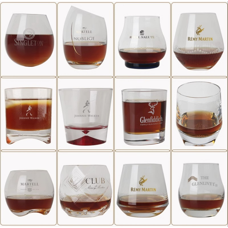 MARTELL REMY MARTIN แก้วไวน์ แก้ววิสกี้ แก้วคริสตัล แก้วบรั่นดี  GLENFIDDICH  SINGLETON แก้วสวยๆ