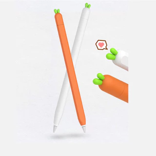 เคสซิลิโคนอ่อนนุ่มสําหรับ iPad Apple Pencil Pro 2 1 แขนน่ารักการ์ตูนสีลูกกวาด 2nd 1st ปากกาลื่นป้องกันการล่มสลายฝาครอบป้องกัน