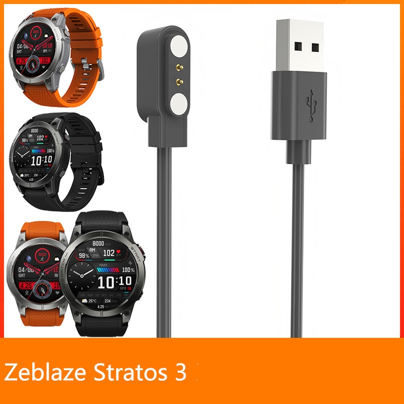 สายชาร์จ Usb สําหรับ Zeblaze GTR3 Gtr2 Zeblaze Ares 3 Watch Zeblaze Vibe7 Vibe 7Pro