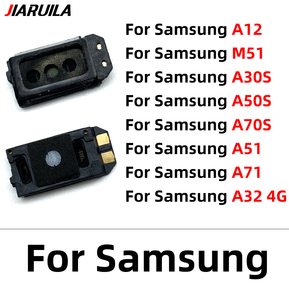 ด ้ านหน ้ าด ้ านบนหูฟังหูเสียงลําโพงสําหรับ Samsung Galaxy A51 A71 A70S A41 A50S A10 A11 A12 A20E A21S A30S A31 A32 4G A90 5G