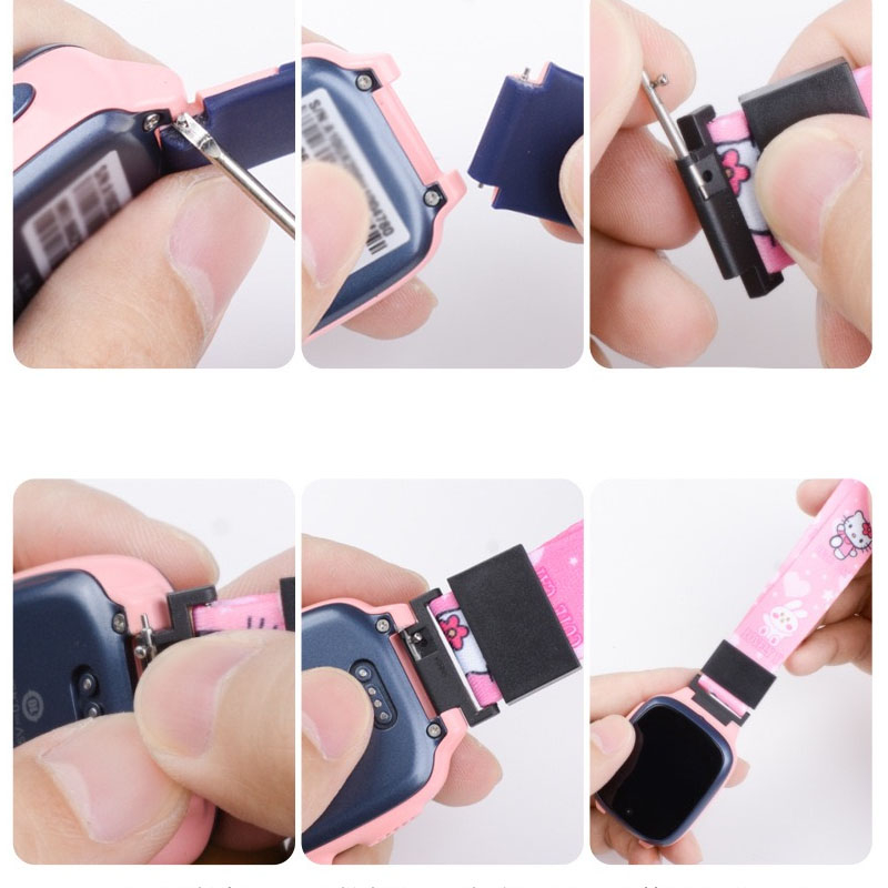 สาย WONLEX C7 C8 WONLEX T25 T66 WONLEX T66 สายนาฬิกาข้อมือ ป้องกัน สายคล้องคอ WONLEX T18 WONLEX T25 WONLEX T55 PRO MAX WONLEX K9