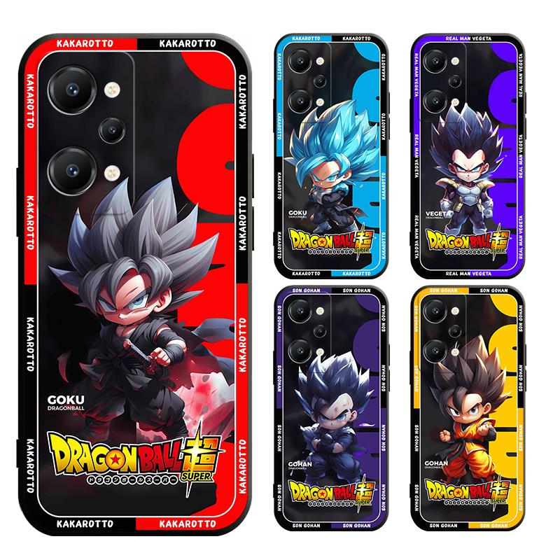 เคส realme GT 6 6T NEO 2T 3T 2 3 5G PRO โทรศัพท์มือถือ ลายการ์ตูนดราก้อนบอล สําหรับ
