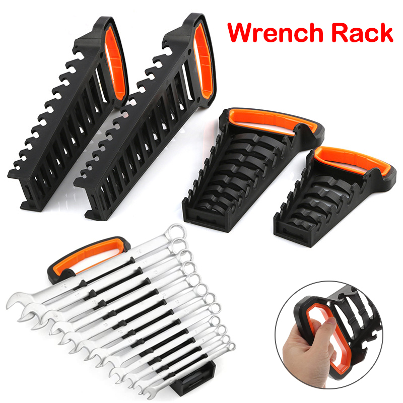 ประแจ Organizer ถาดเครื่องมือ Rack Sorter ผู้ถือพลาสติกซ็อกเก็ต Spanner ผู้ถือติดผนังเครื่องมือ Organizer ตู้