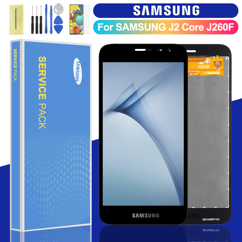 สําหรับ Samsung J2 Core J260 J260M จอแสดงผล Lcd Touch Screen Digitizer เปลี่ยน