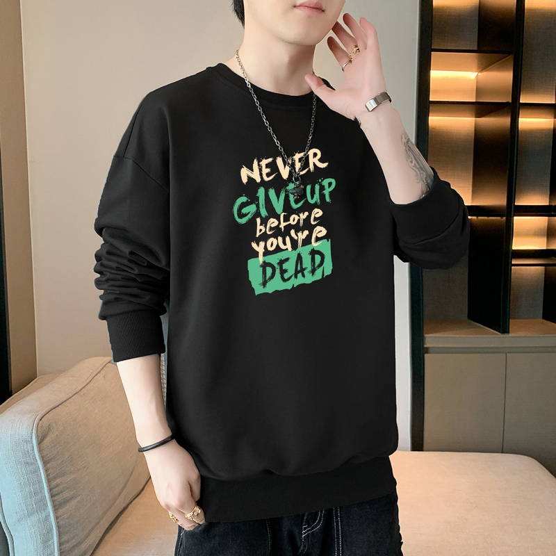 เสื้อกันหนาวแขนยาว แฟชั่นฤดูใบไม้ผลิ และฤดูใบไม้ร่วง สําหรับผู้ชาย