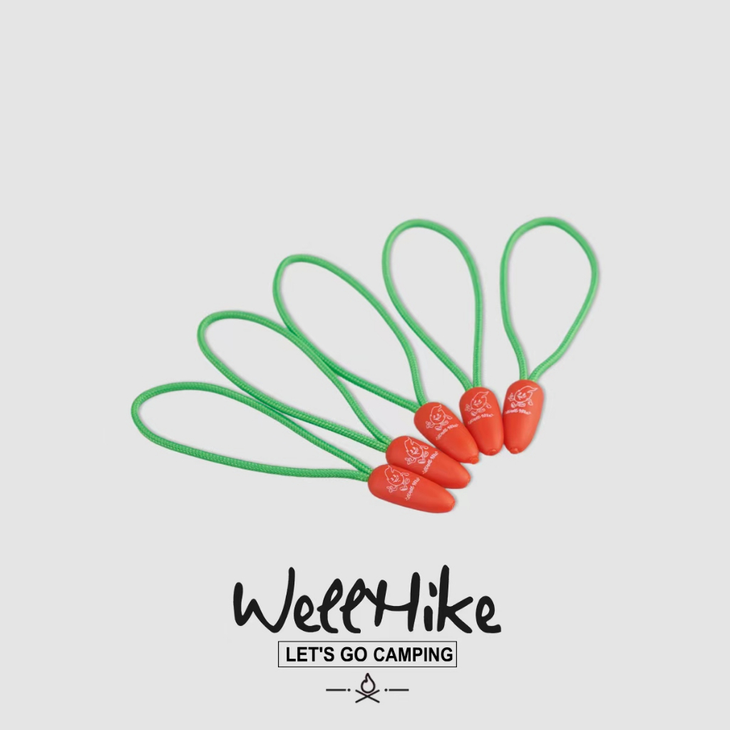 Wellhike เชือกดึงซิป EDC ดัดแปลง อุปกรณ์เสริม สําหรับทํากิจกรรมยุทธวิธี
