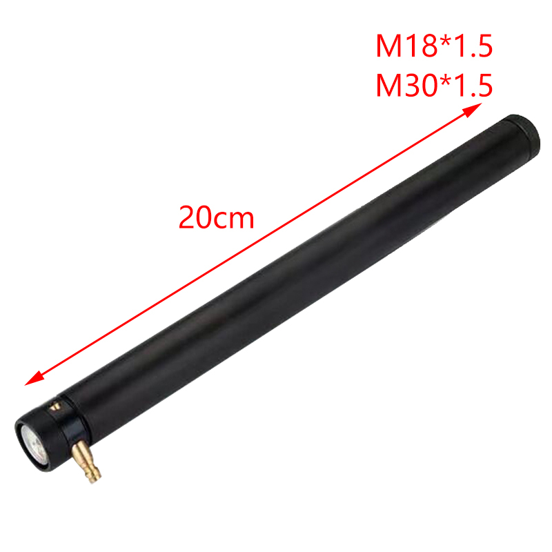 ข้อต่อท่อ โลหะผสมอลูมิเนียม 100 7075 m30-m18 20 ซม. 3000psi 4500 psi 310 bar