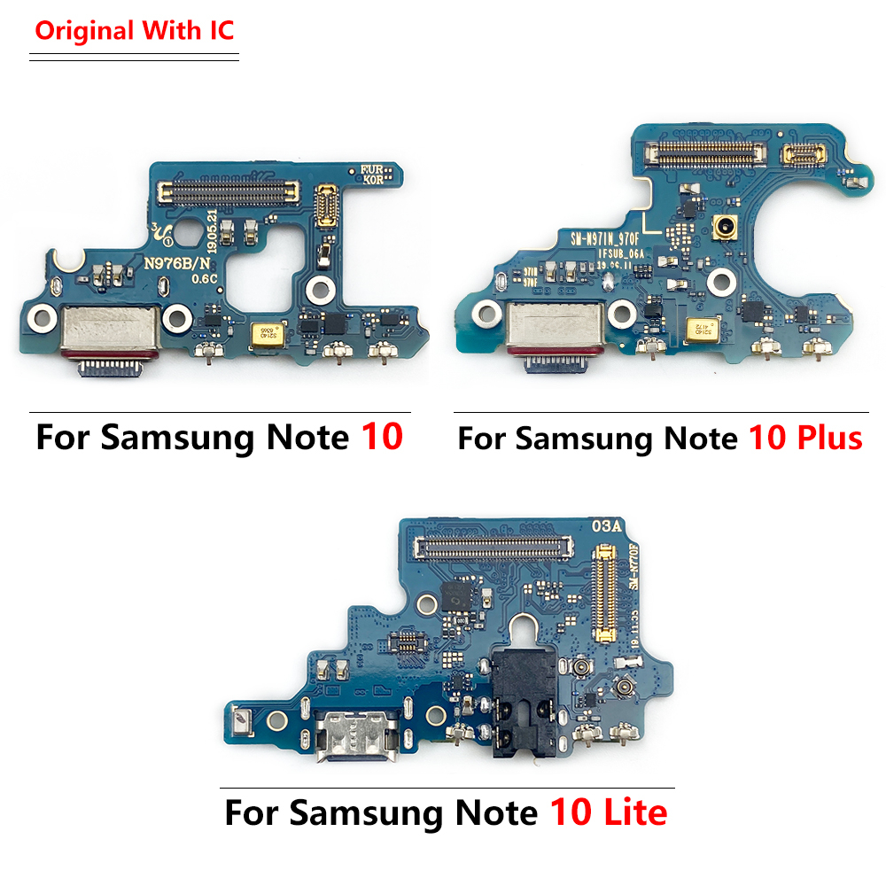 แพรชาร์จ Samsung Galaxy Note 10 Lite  N770F / Note 10 Plus N976B / Note 10 N970F แผงชุดชาร์จ - รูปที่ 4