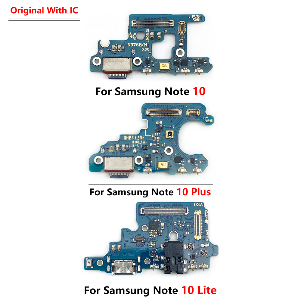 แพรชาร์จ Samsung Galaxy Note 10 Lite  N770F / Note 10 Plus N976B / Note 10 N970F แผงชุดชาร์จ - รูปที่ 7