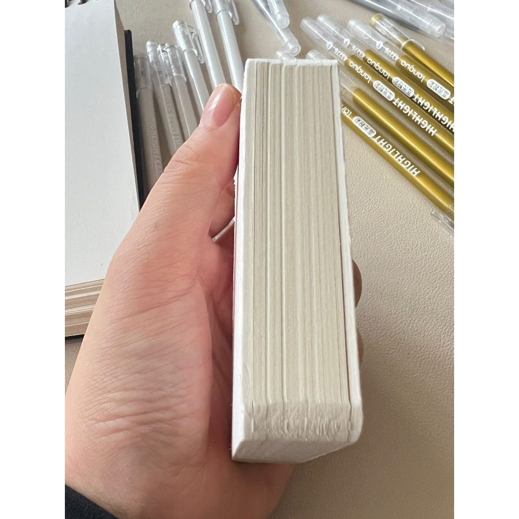 Ohaya สมุดโน้ตอะคริลิคเปล่า 200 แกรม 180 องศา ลายปลา สําหรับสเก็ตช์ภาพ - รูปที่ 5