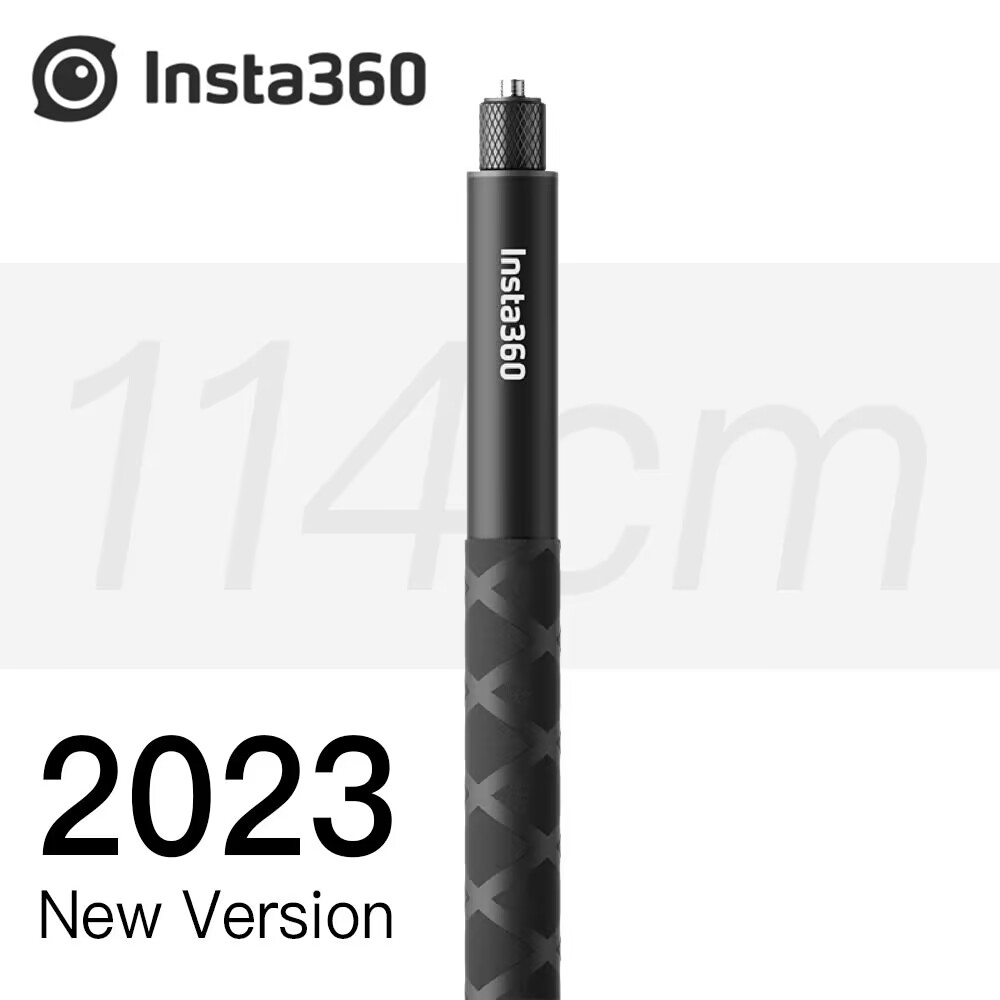 สําหรับ Insta360 Original 114 ซม.ที่มองไม่เห็น Selfie Stick เหมาะสําหรับ X5/X4/X3/ONE RS/R/X2/X/GO2/GO3S