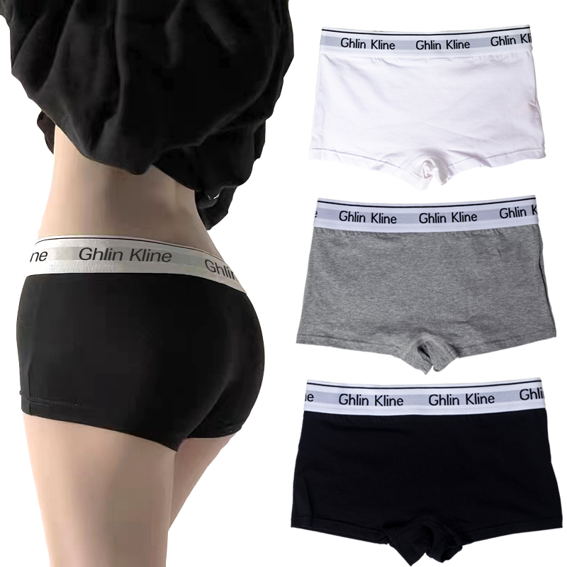 S-xl Unisex Boxer ชุดชั้นในสตรีคู่กีฬากางเกงขาสั้นผ้าฝ้าย 100% โยคะกางเกงสําหรับหญิงกางเกง