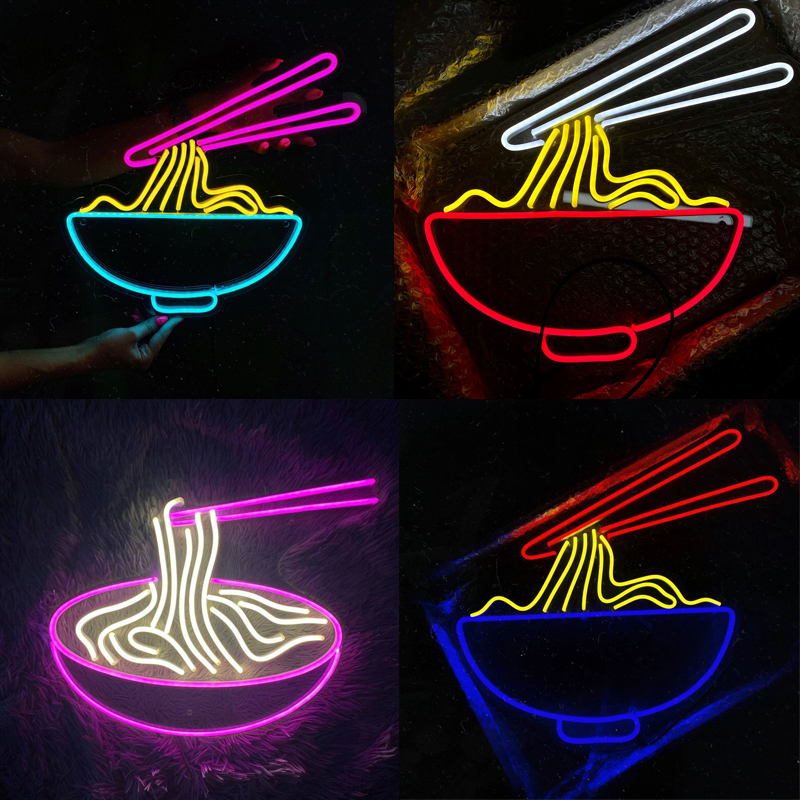 ป้ายไฟนีออน Led สไตล์ญี่ปุ่น สําหรับตกแต่งร้านอาหาร บาร์ ห้องครัว คาเฟ่ ร้านก๋วยเตี๋ยว