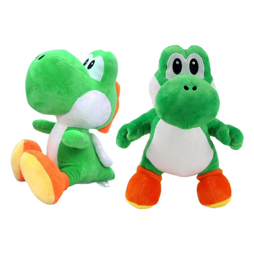 28-30 ซม.ญี่ปุ่นเกม Super Bros Yoshi Island Yoshi Dragon ของเล่นตุ๊กตาตุ๊กตานุ่มยัดไส้สําหรับเด็กคริสต์มาสของขวัญ
