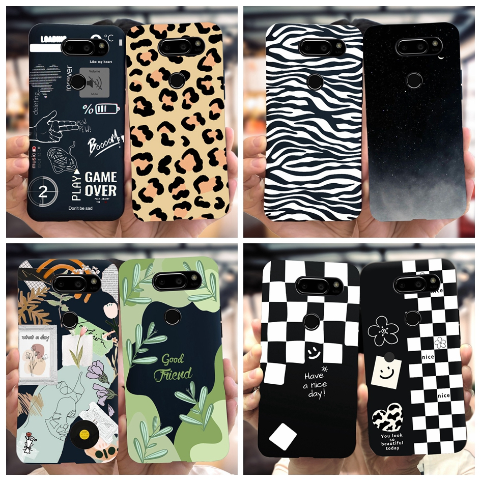 ใหม่ เคสโทรศัพท์มือถือ TPU นิ่ม เพ้นท์ลายศิลปะ แฟชั่น สําหรับ LG V30 ThinQ LG V30S ThinQ US998R LG V