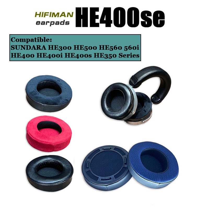 เปลี่ยนหูฟังแผ่นรองหูฟังแผ่นรองหูฟัง earcaps earmuffs สําหรับ HIFIMAN SUNDARA HE300 HE500 HE560 560i
