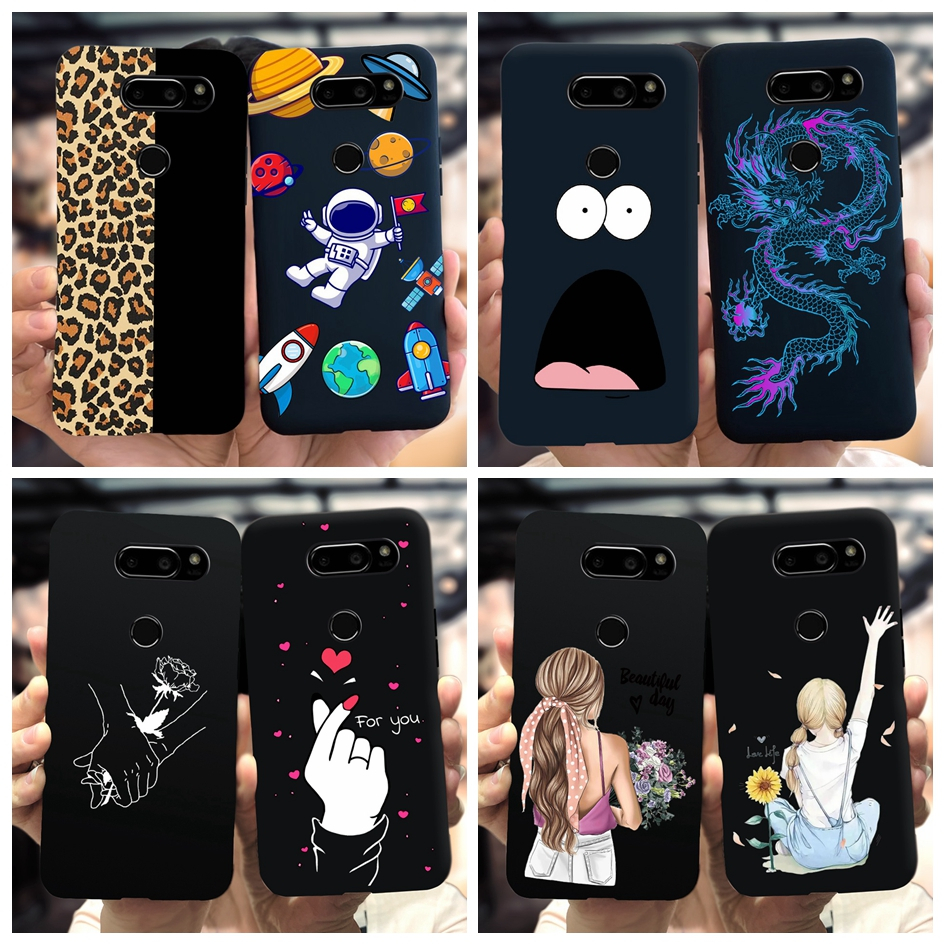 เคสโทรศัพท์มือถือแบบนิ่ม ลายนักบินอวกาศ เสือดาว มังกร แฟชั่น สําหรับ LG V35 ThinQ LM-V350 V30 V30S T